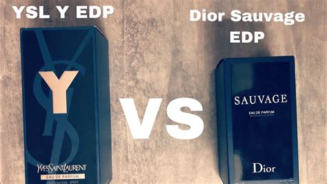 yves saint laurent y vs dior sauvage|ysl cologne dior sauvage.